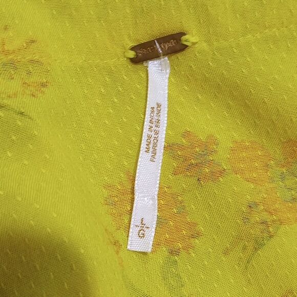 Free People Boogie All Night Embellished Blouse - L - Picture 12 of 15